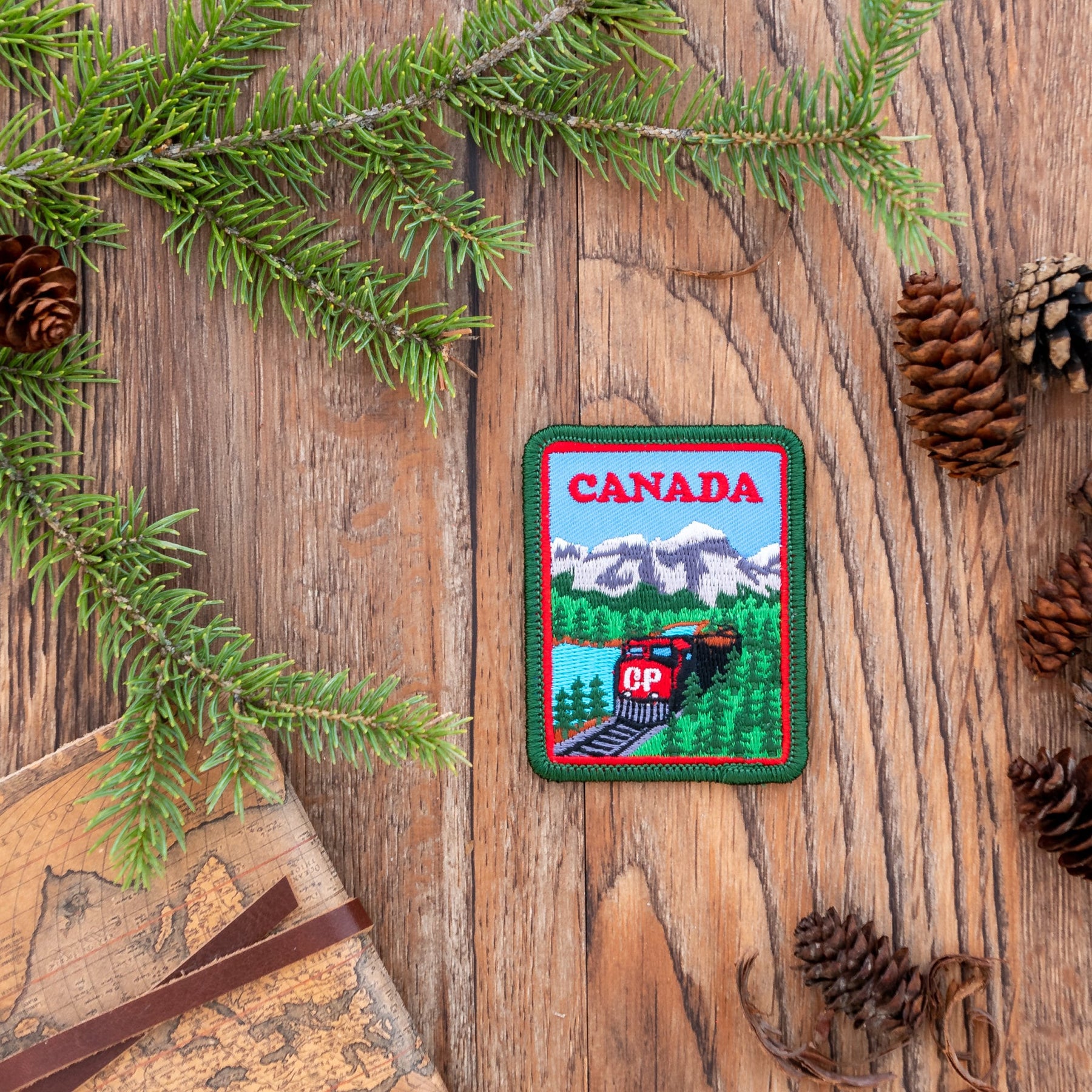 Canada Train Patch