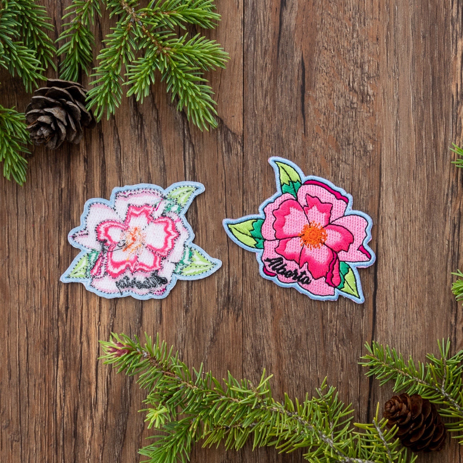 Alberta Wild Rose Patch