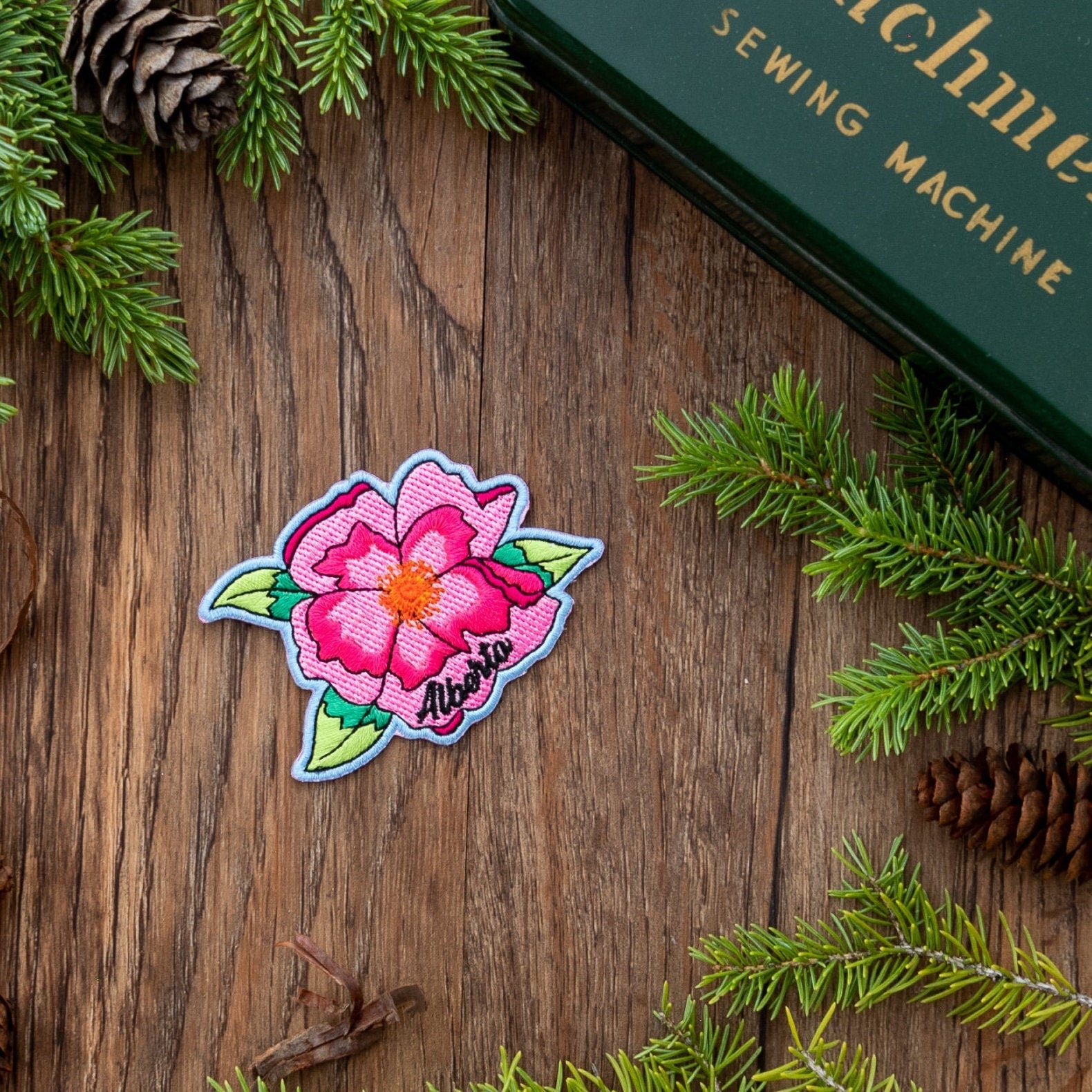 Alberta Wild Rose Patch