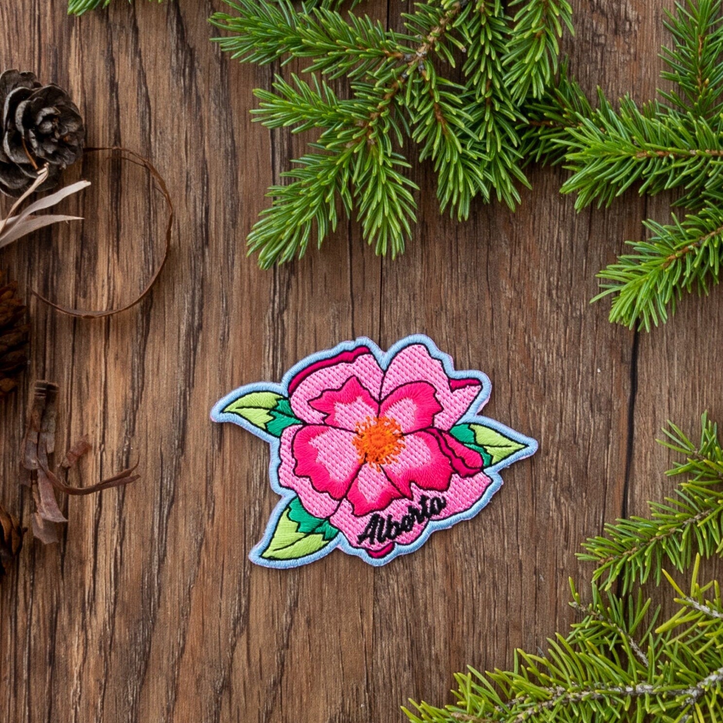 Alberta Wild Rose Patch