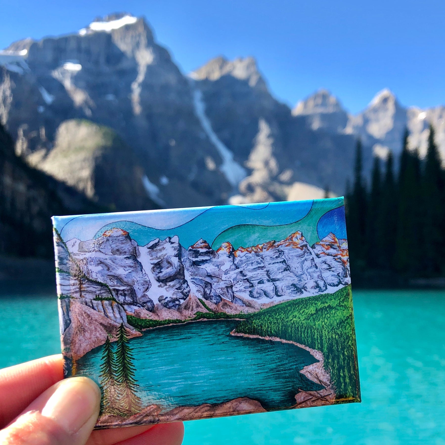 Moraine Lake Magnet