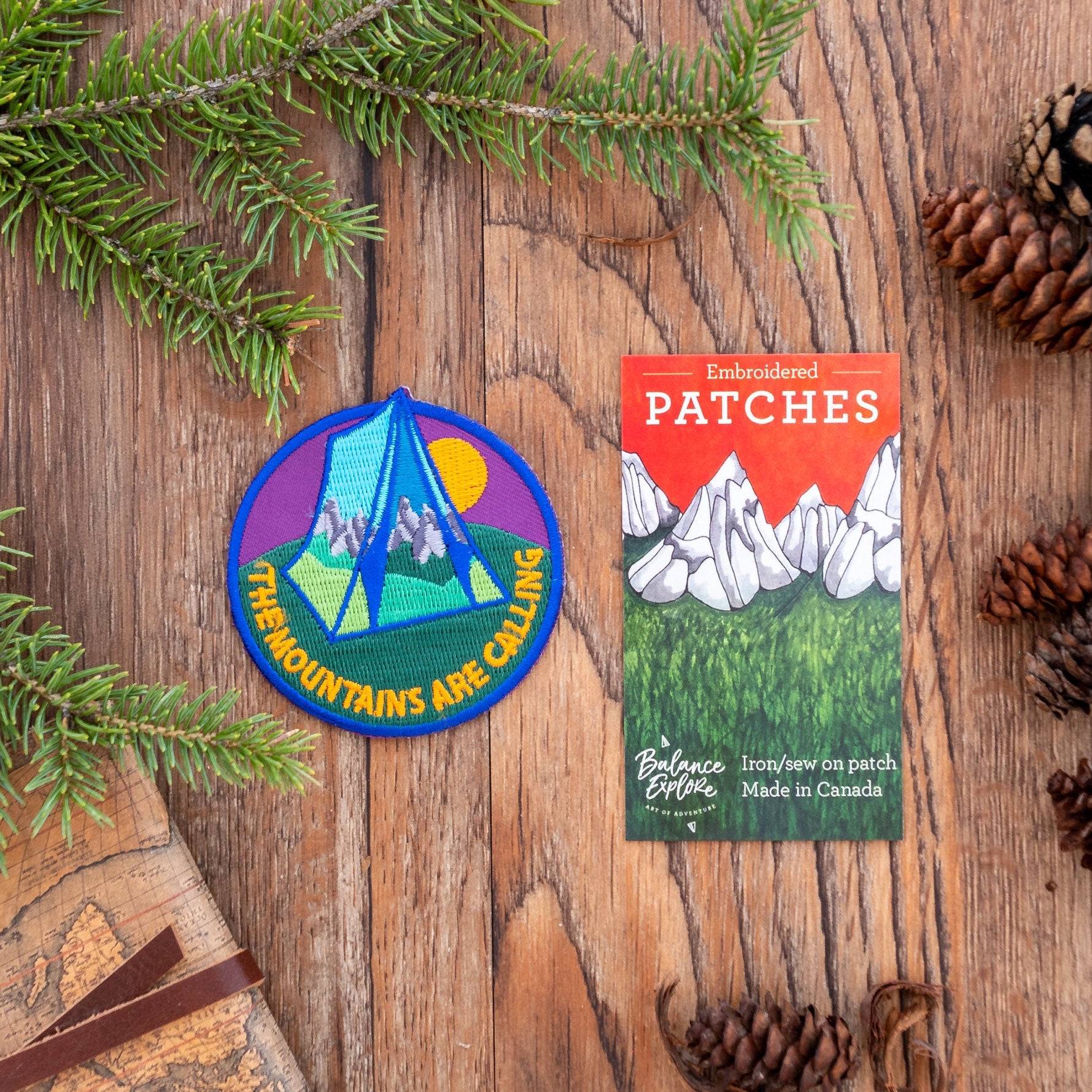 Camping Patch: Mountains Are Calling
