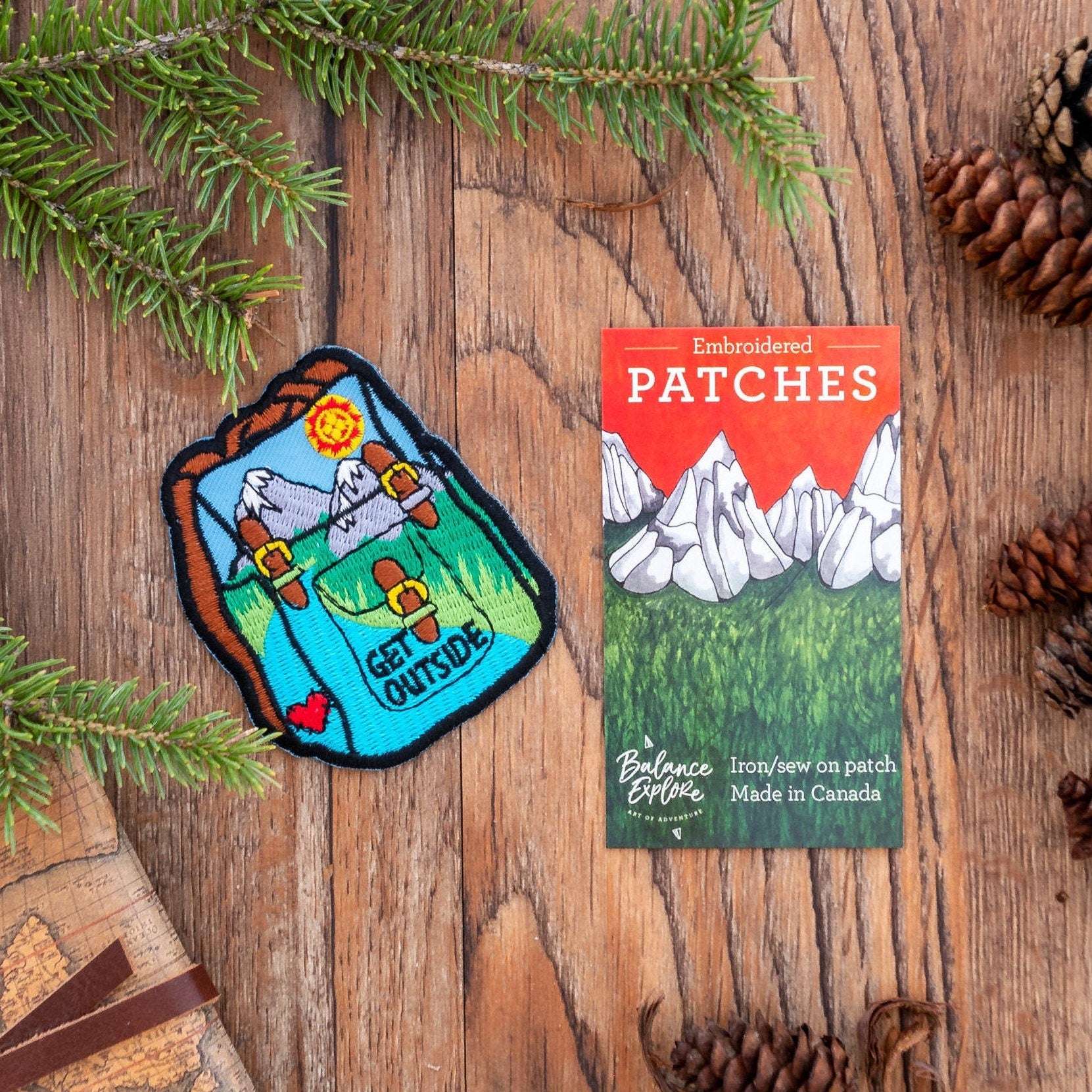 Backpack Patch: Get Outside
