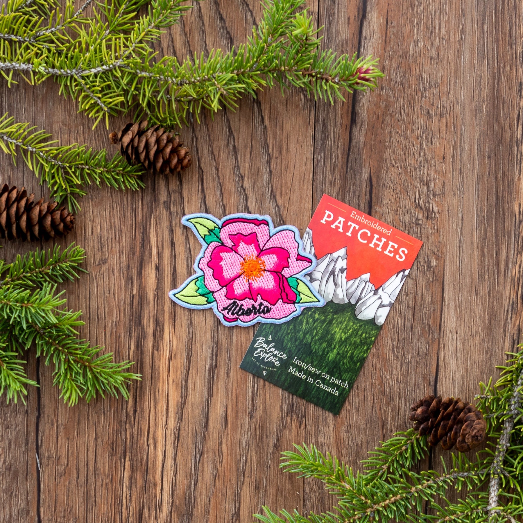 Alberta Wild Rose Patch