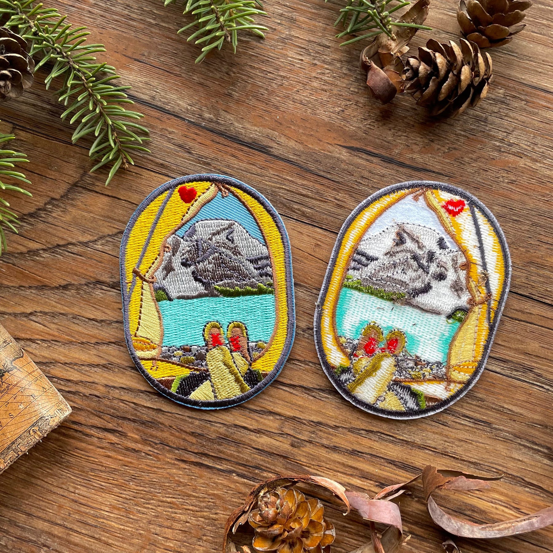 Love Camping Patch: Berg Lake