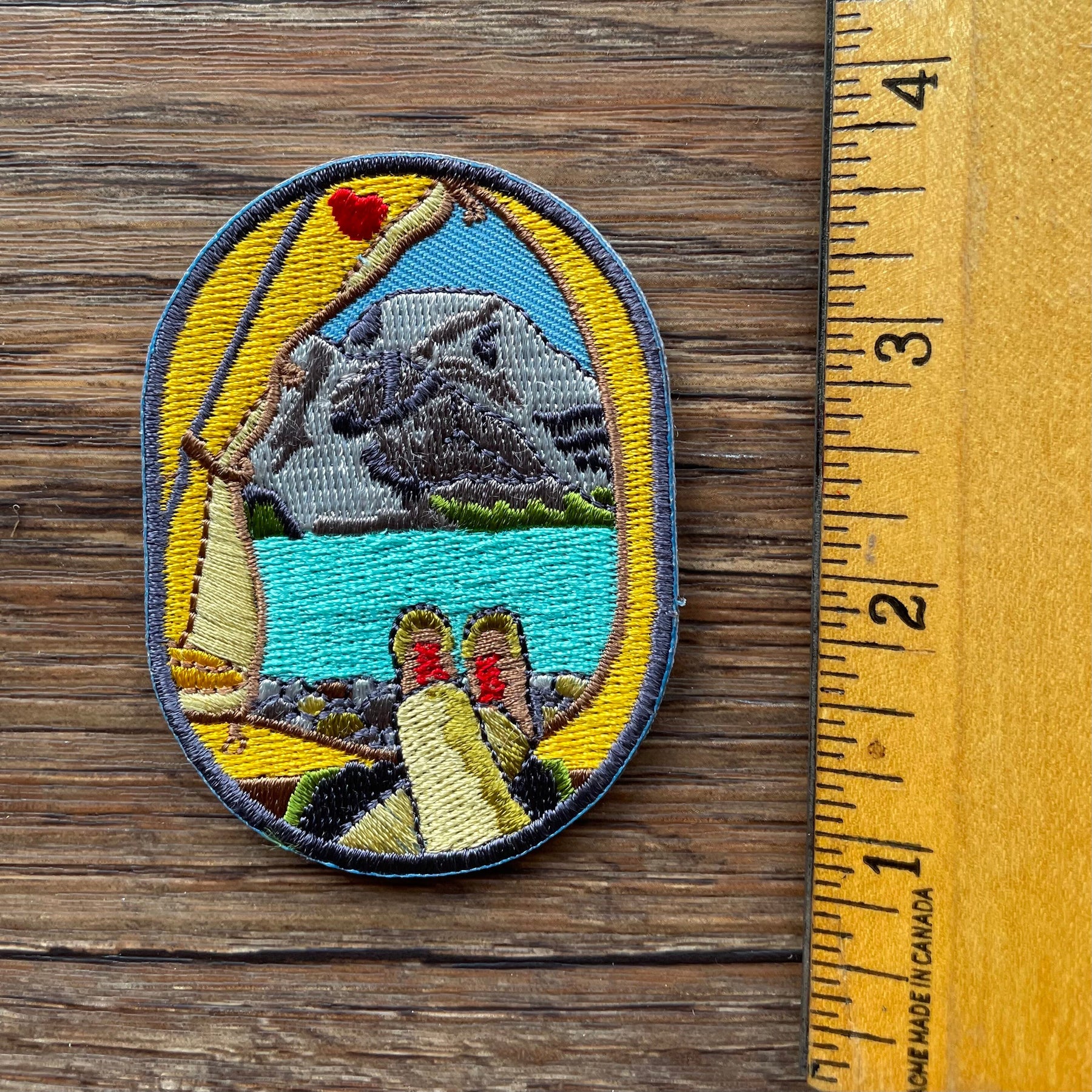 Love Camping Patch: Berg Lake