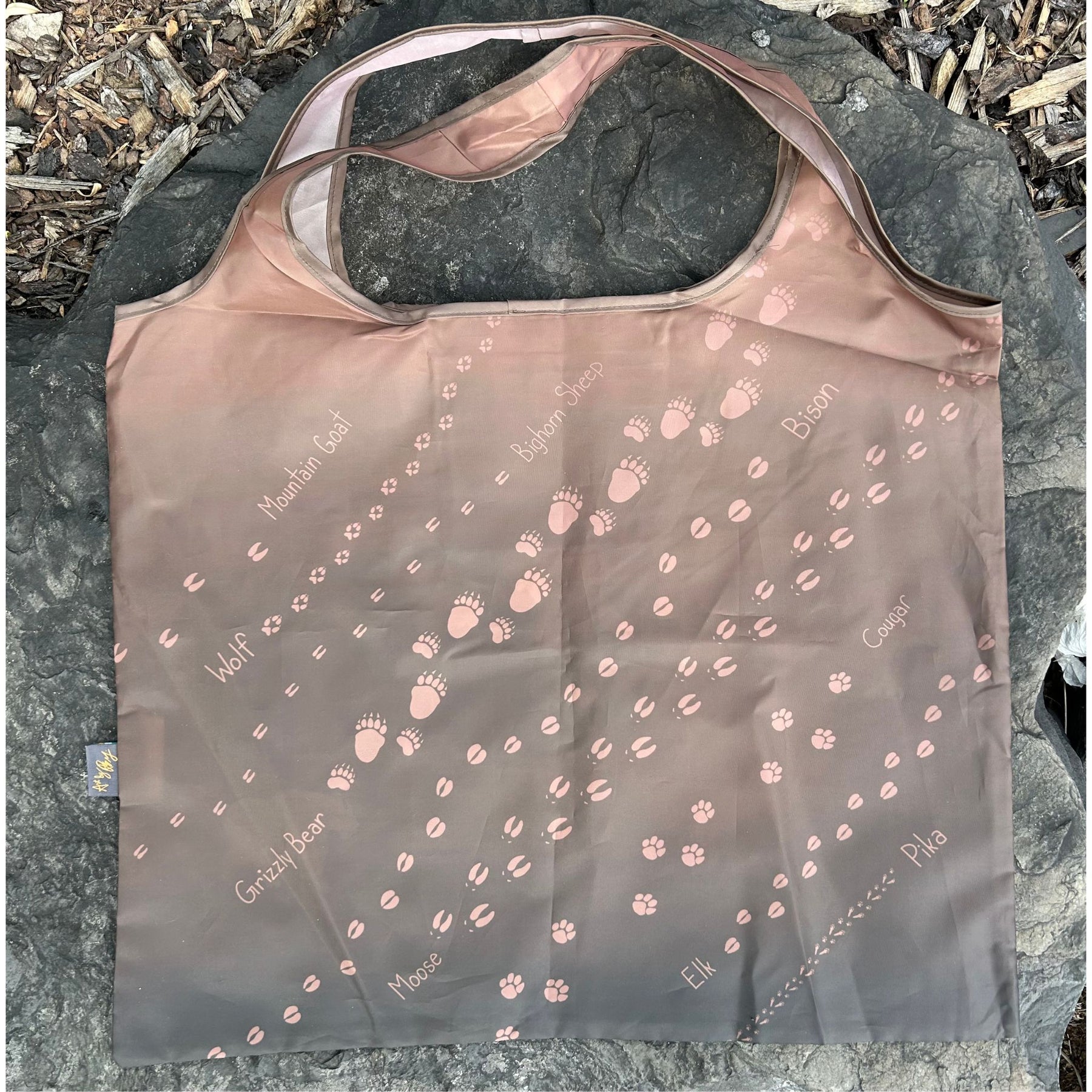 Your Choice: Set of 2 Tote Bags ⌲ Explore the Rockies, Wildflowers of the Rockies, iSpy the Rockies, Wildlife of the Rockies