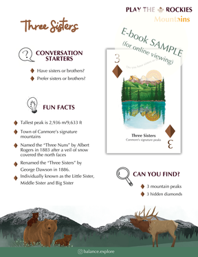 E-book of all: 54 Information Sheets • Mountains • Wildlife • Activities • Wildflowers