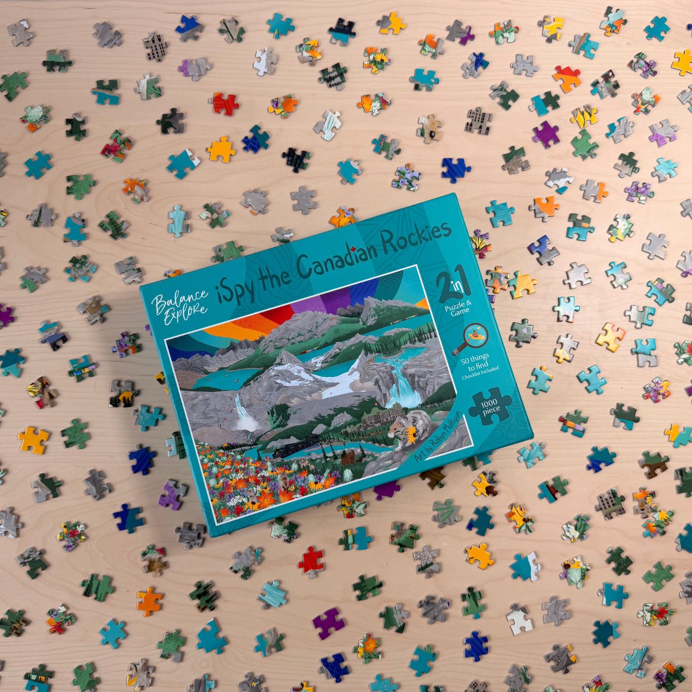 iSpy The Canadian Rockies - Puzzle - Summer Edition