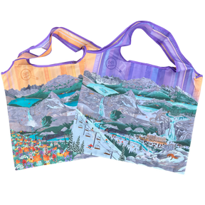 iSpy the Rockies : Reusable Tote Bag  ⌲ Summer + Winter