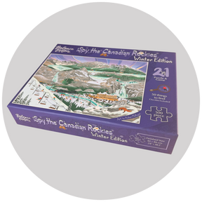 iSpy The Canadian Rockies - 500 Piece Puzzle - Winter Edition