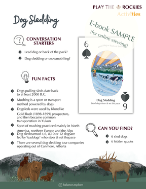 E-book of all: 54 Information Sheets • Mountains • Wildlife • Activities • Wildflowers