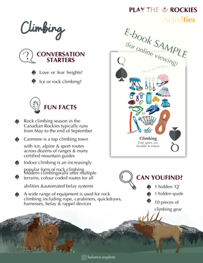 E-book of all: 54 Information Sheets • Mountains • Wildlife • Activities • Wildflowers