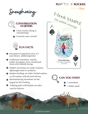 E-book of all: 54 Information Sheets • Mountains • Wildlife • Activities • Wildflowers