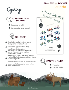 E-book of all: 54 Information Sheets • Mountains • Wildlife • Activities • Wildflowers