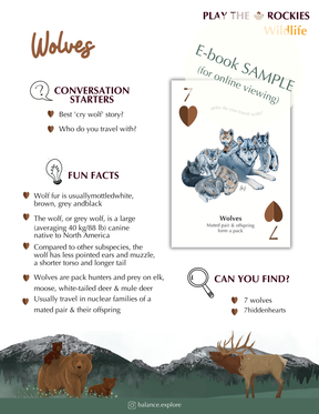 E-book of all: 54 Information Sheets • Mountains • Wildlife • Activities • Wildflowers