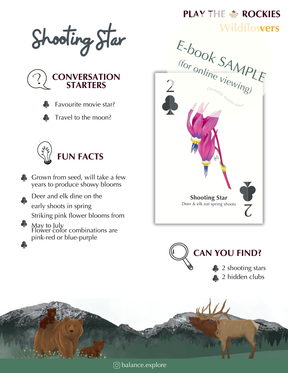 E-book of all: 54 Information Sheets • Mountains • Wildlife • Activities • Wildflowers