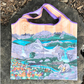 iSpy the Rockies : Reusable Tote Bag  ⌲ Summer + Winter