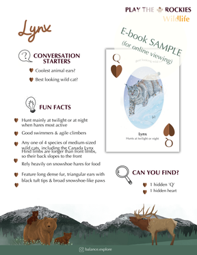 E-book of all: 54 Information Sheets • Mountains • Wildlife • Activities • Wildflowers