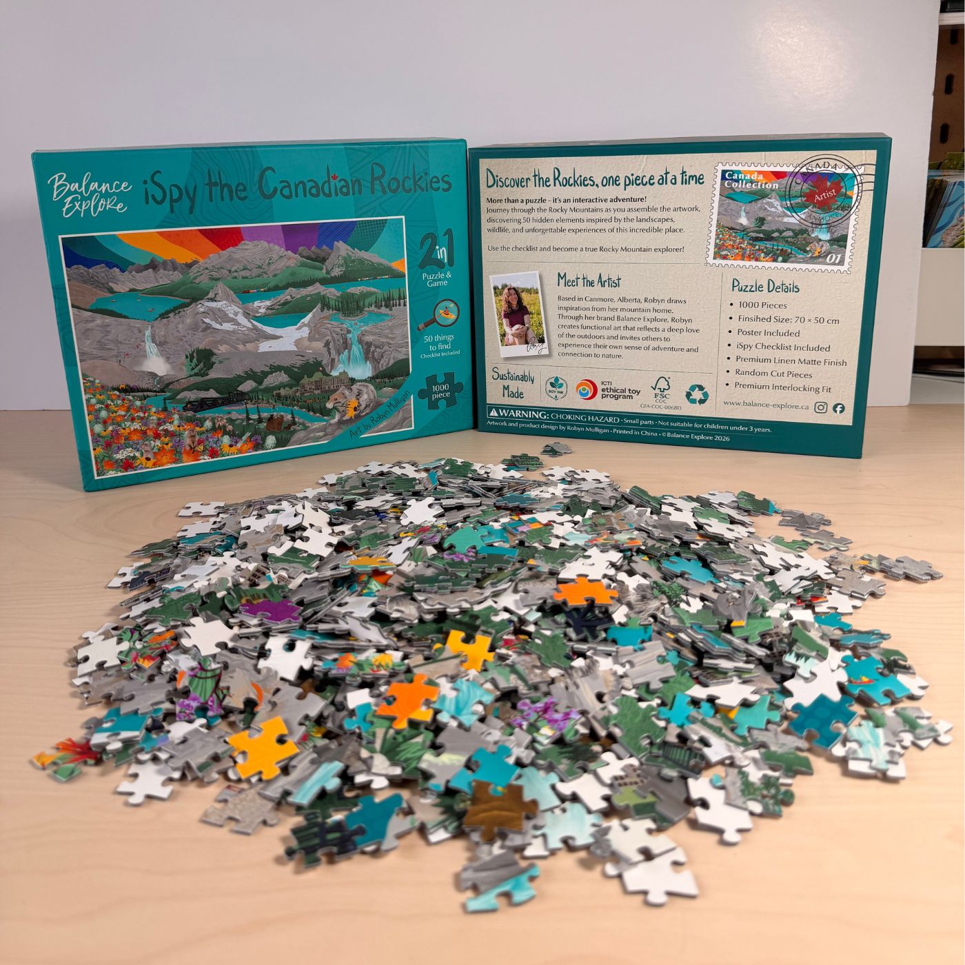 iSpy The Canadian Rockies - Puzzle - Summer Edition