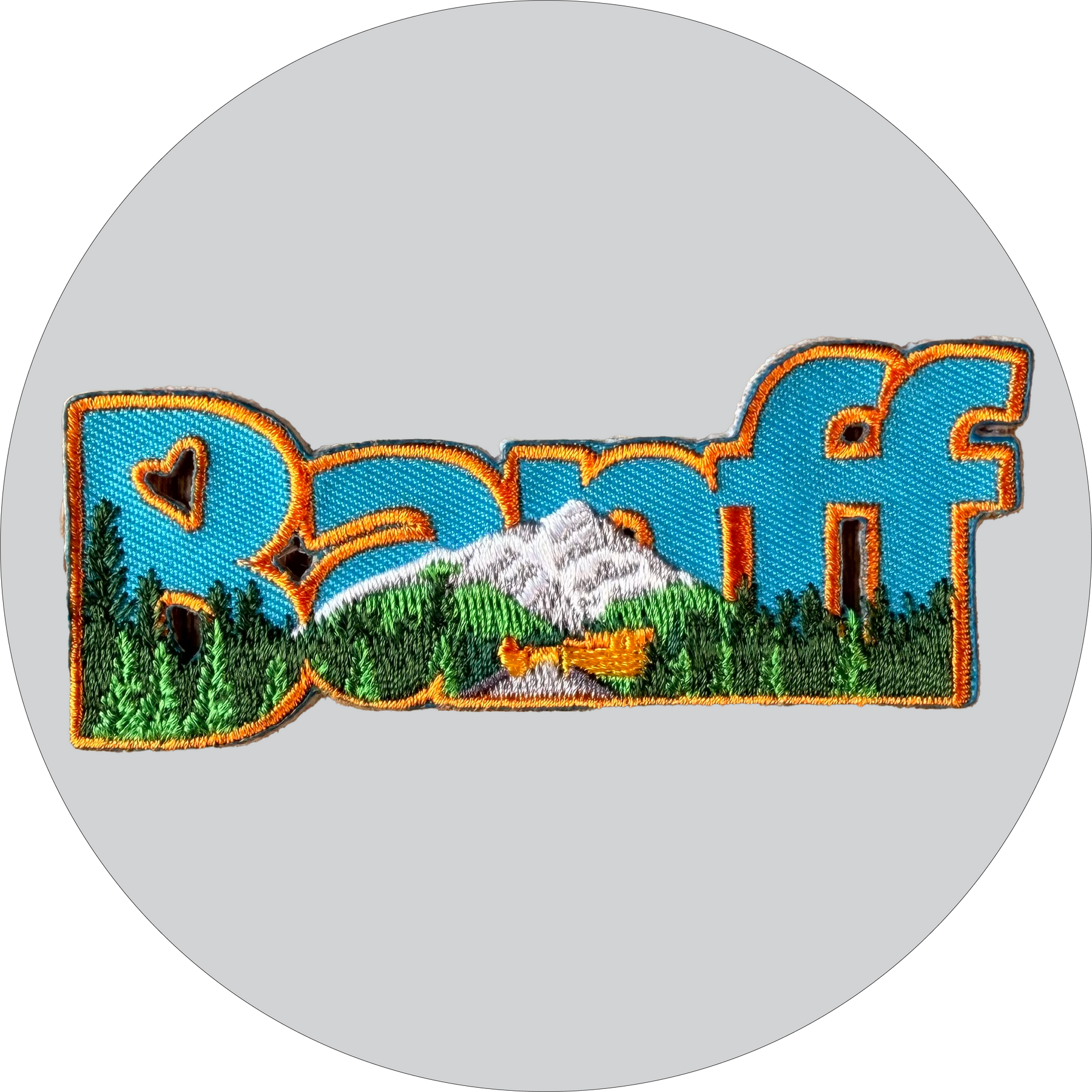 Banff National Park Embroidered Patch
