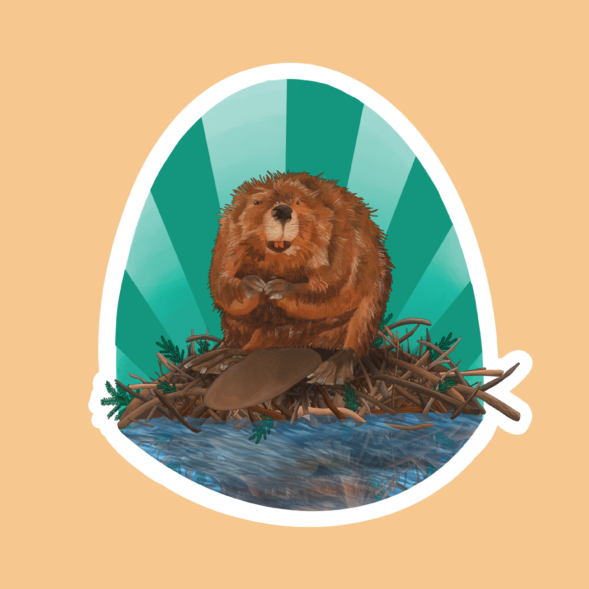Moose Stickers