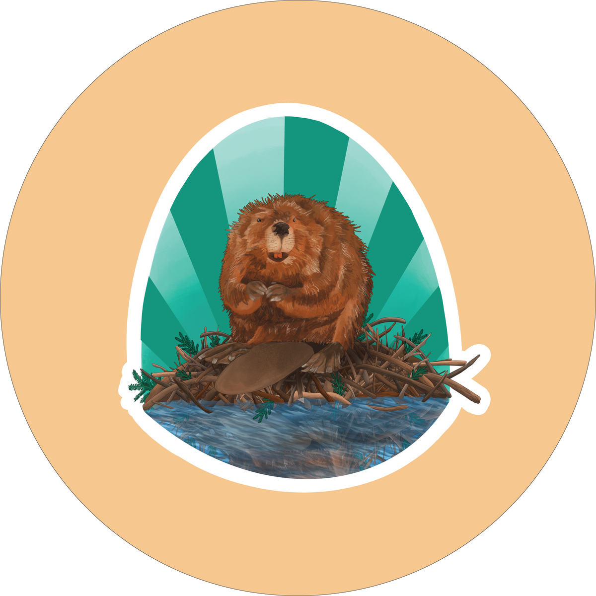 Black Bear Sticker