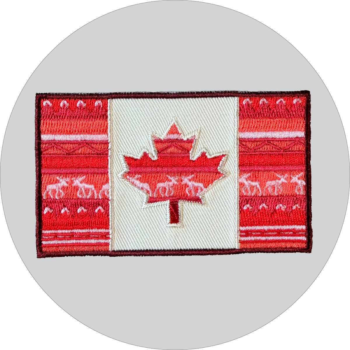 Canada Flag Embroidered Patch