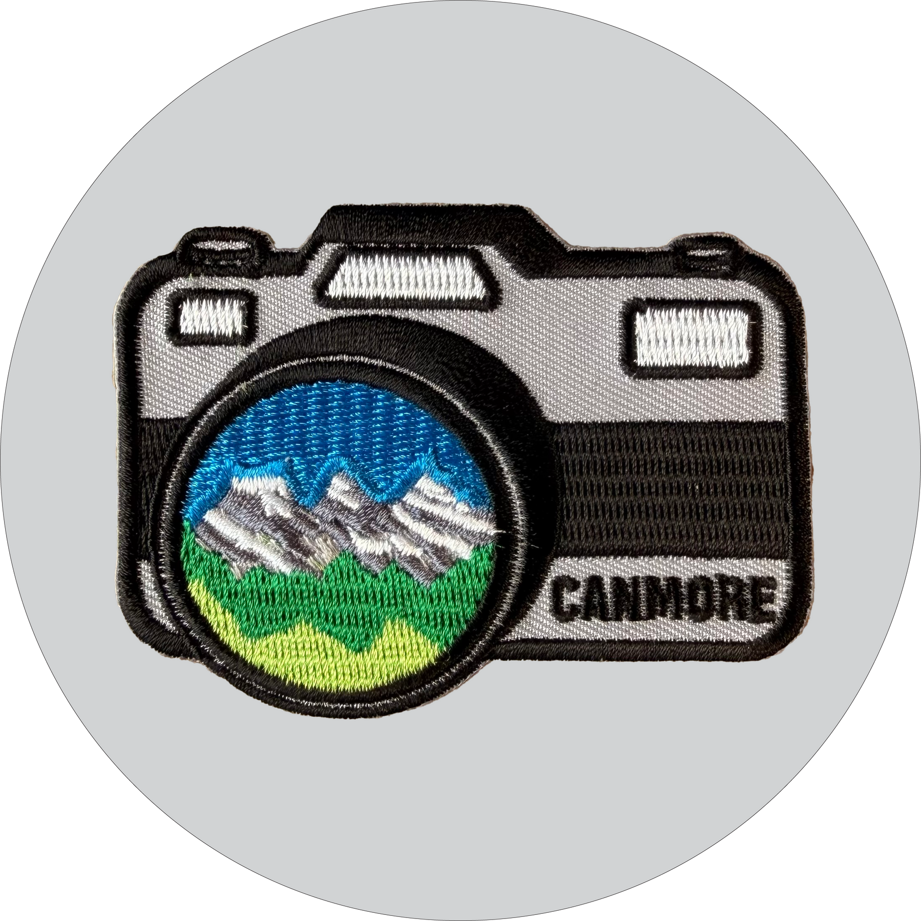 Canmore Camera Embroidered Patch
