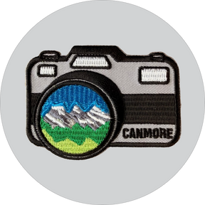 Canmore Camera Embroidered Patch