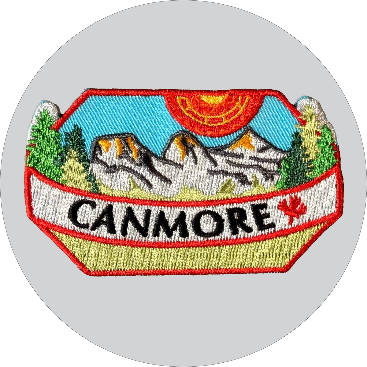 Canmore Embroidered Patch