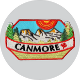 Canmore Embroidered Patch