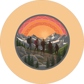 Hiking Sticker