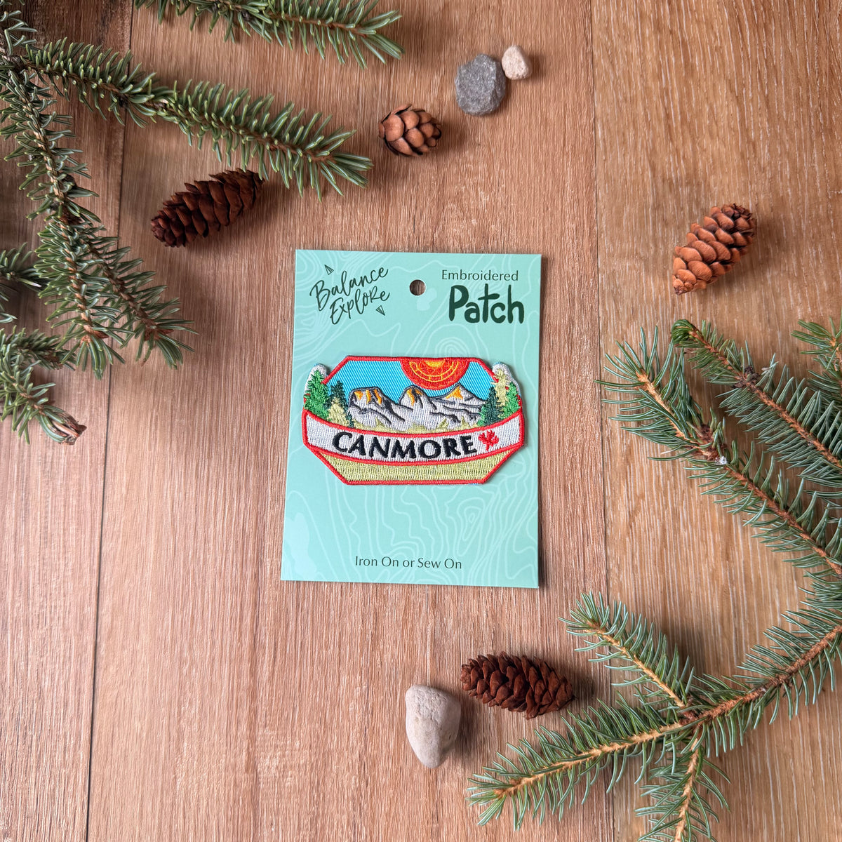 Canmore Embroidered Patch
