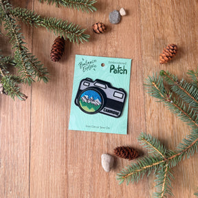 Canmore Camera Embroidered Patch
