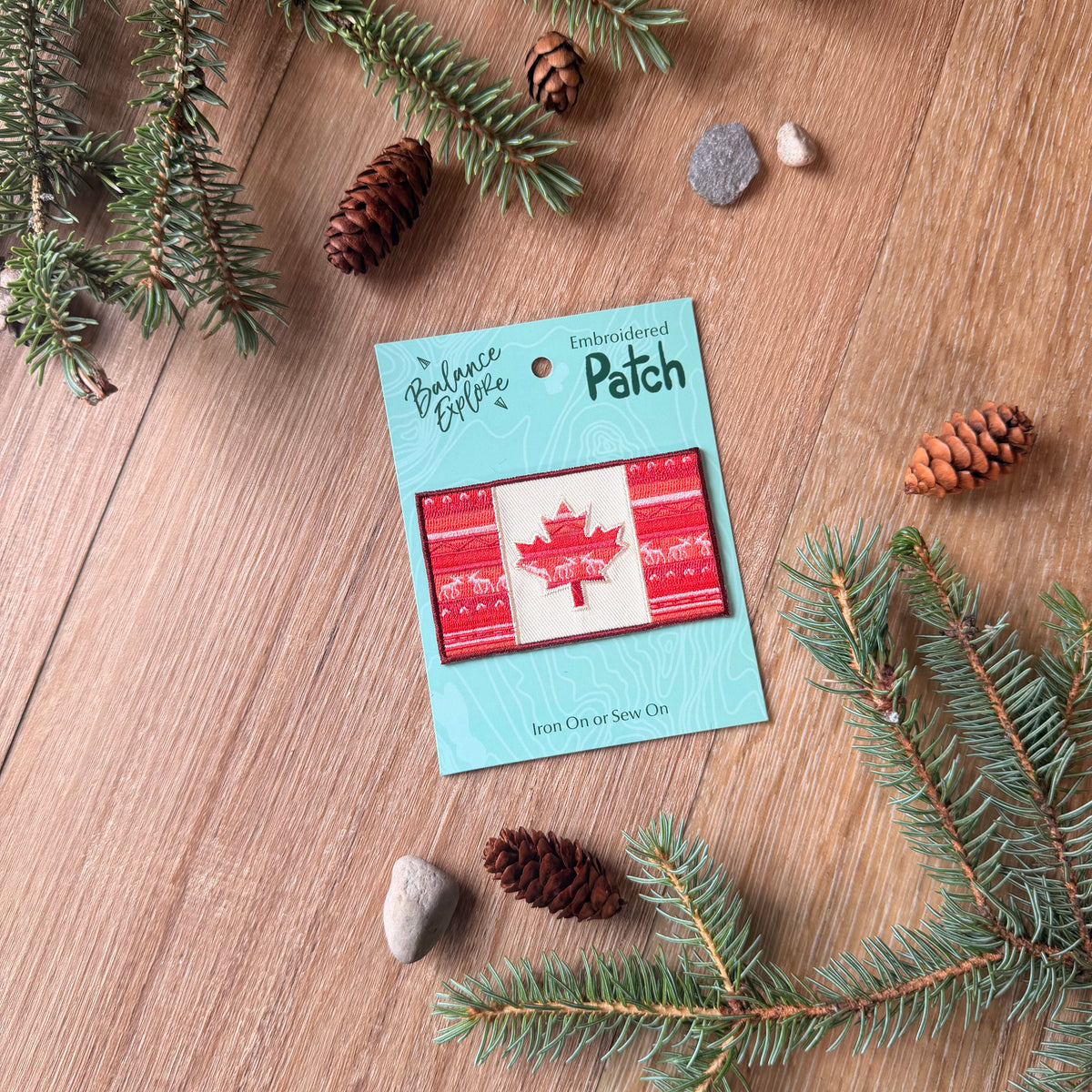 Canada Flag Embroidered Patch