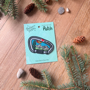 Love Climbing Embroidered Patch