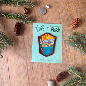 Lake Louise Embroidered Patch