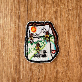 Backpack Patch: Get Outside Embroidered Patch