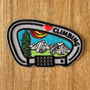 Love Climbing Embroidered Patch