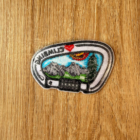 Love Climbing Embroidered Patch