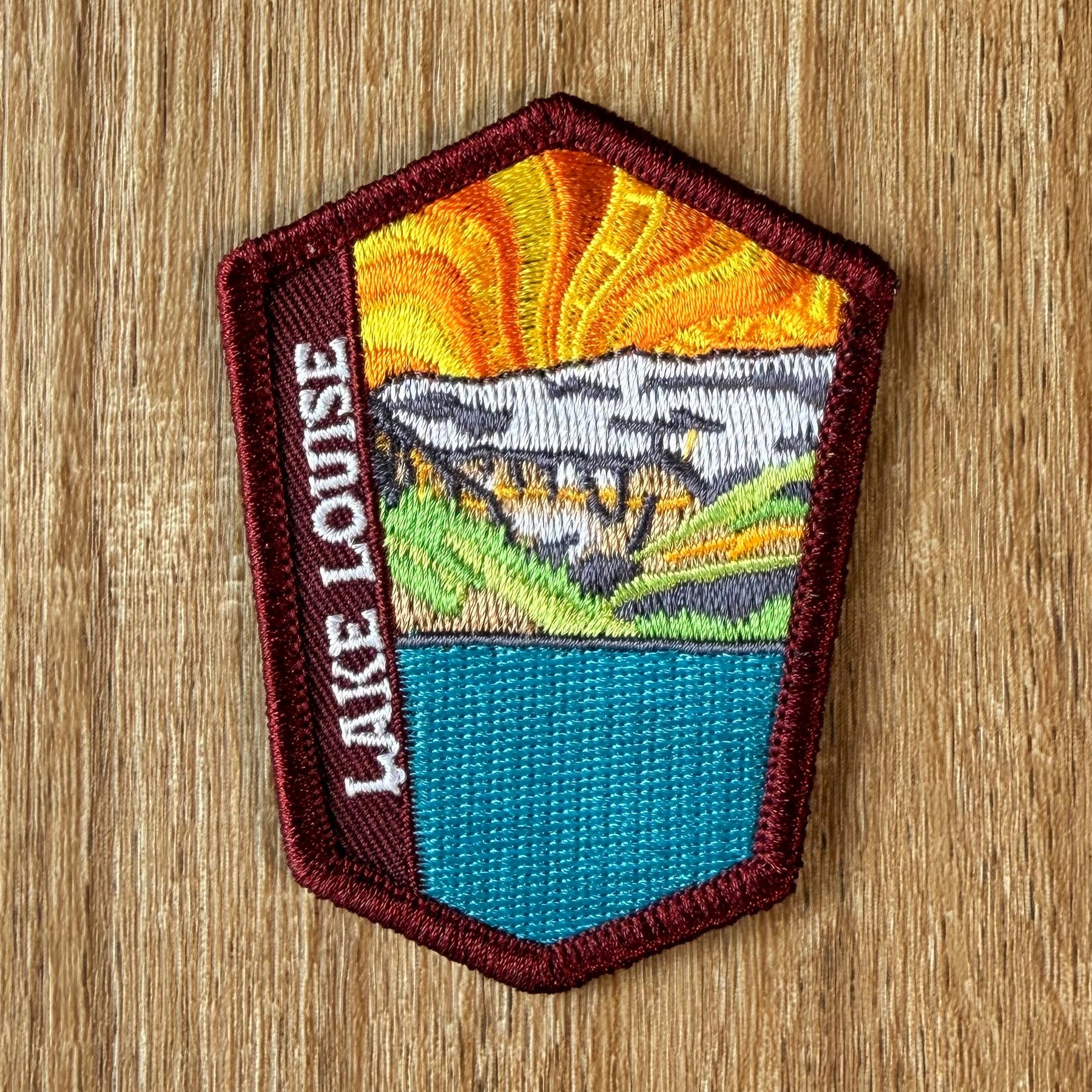 Lake Louise Embroidered Patch