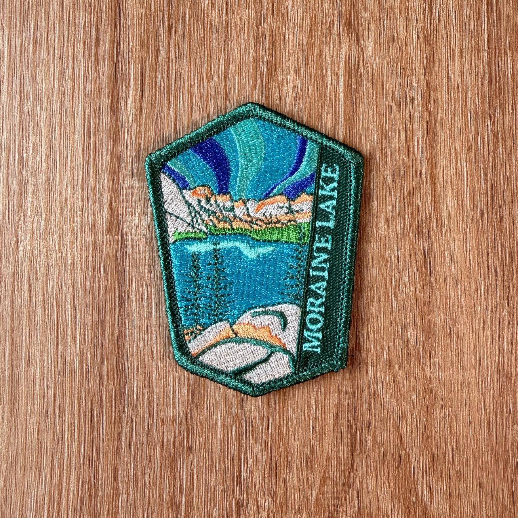 Moraine Lake Embroidered Patch