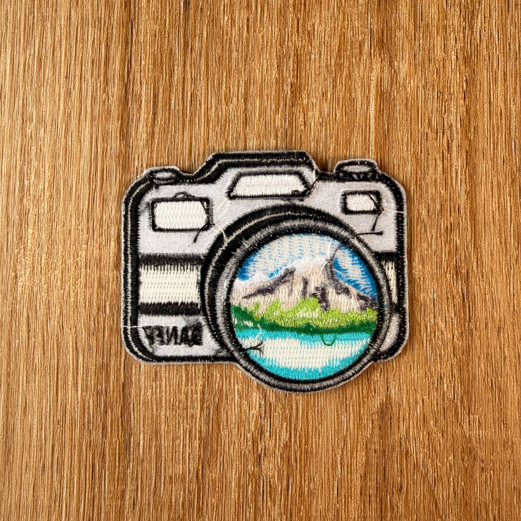 Banff Camera Embroidered Patch