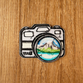 Banff Camera Embroidered Patch