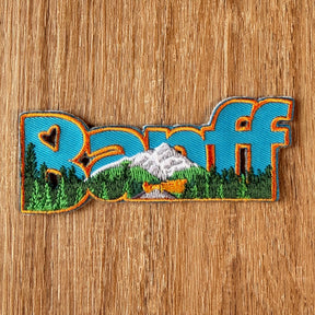 Banff National Park Embroidered Patch