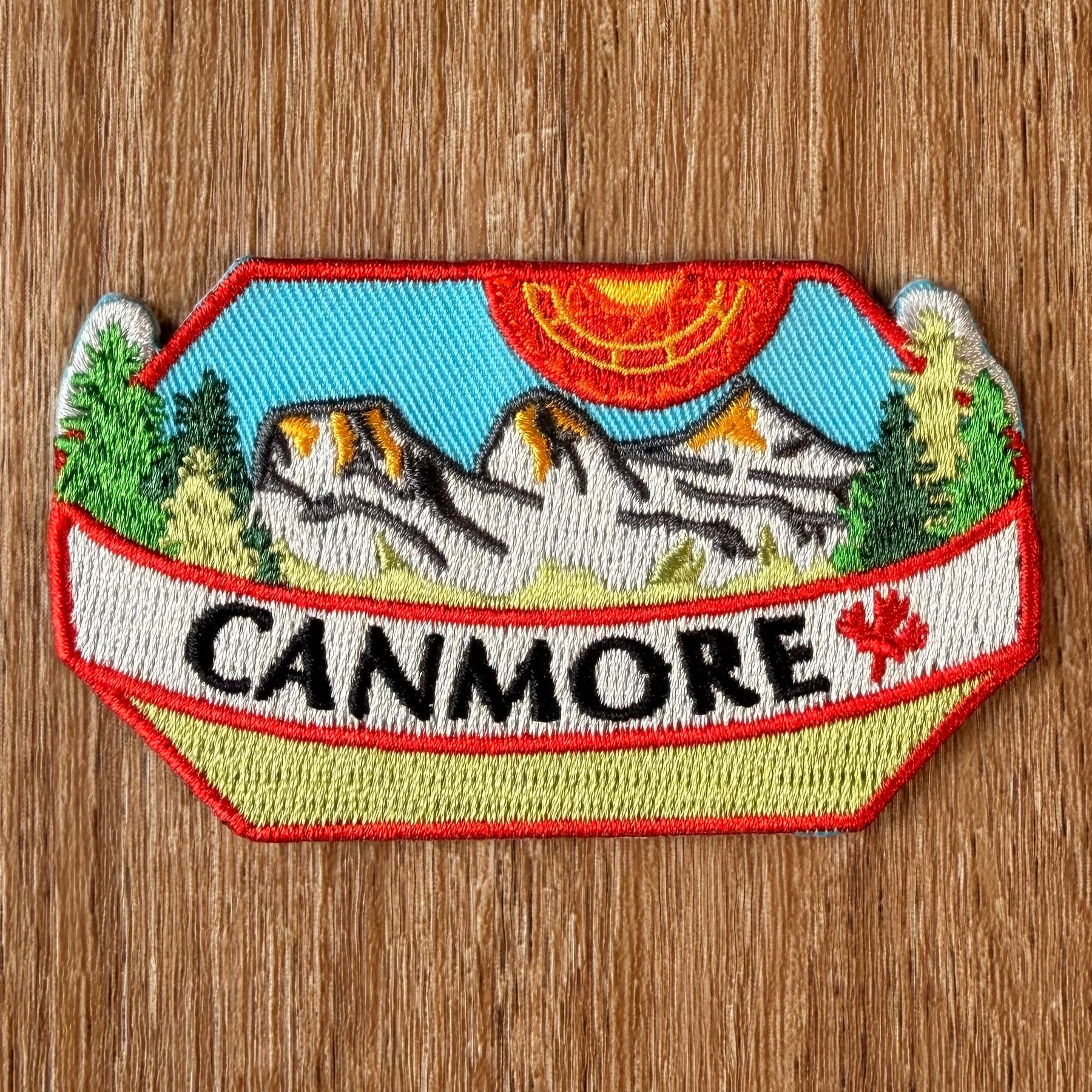 Canmore Embroidered Patch