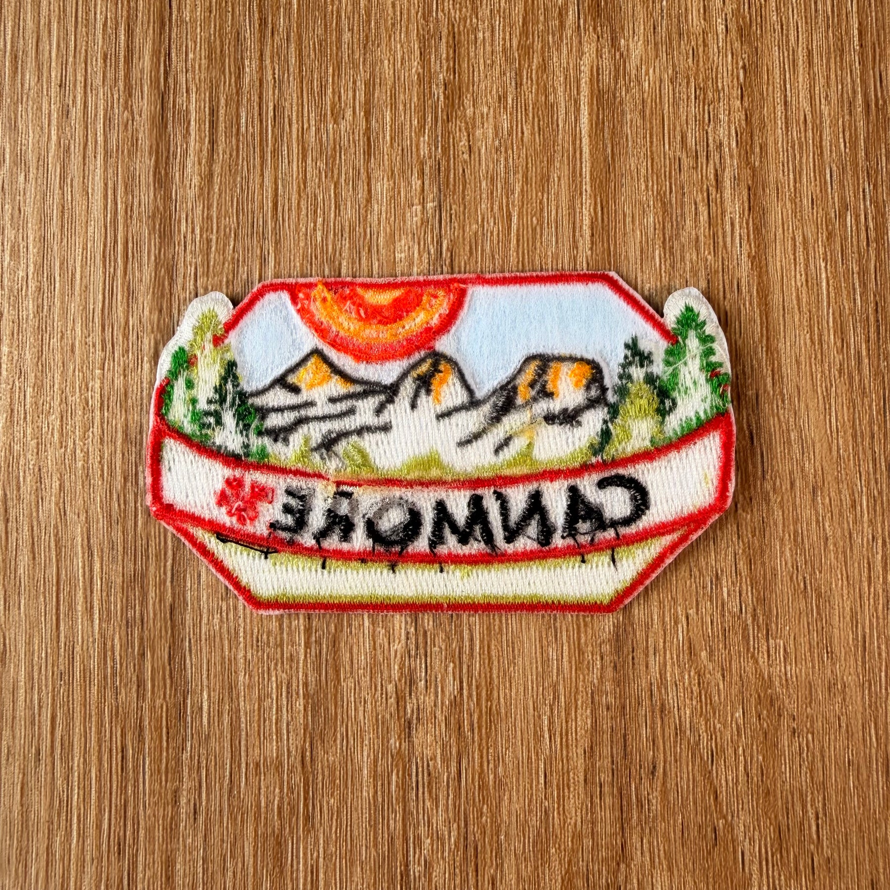 Canmore Embroidered Patch