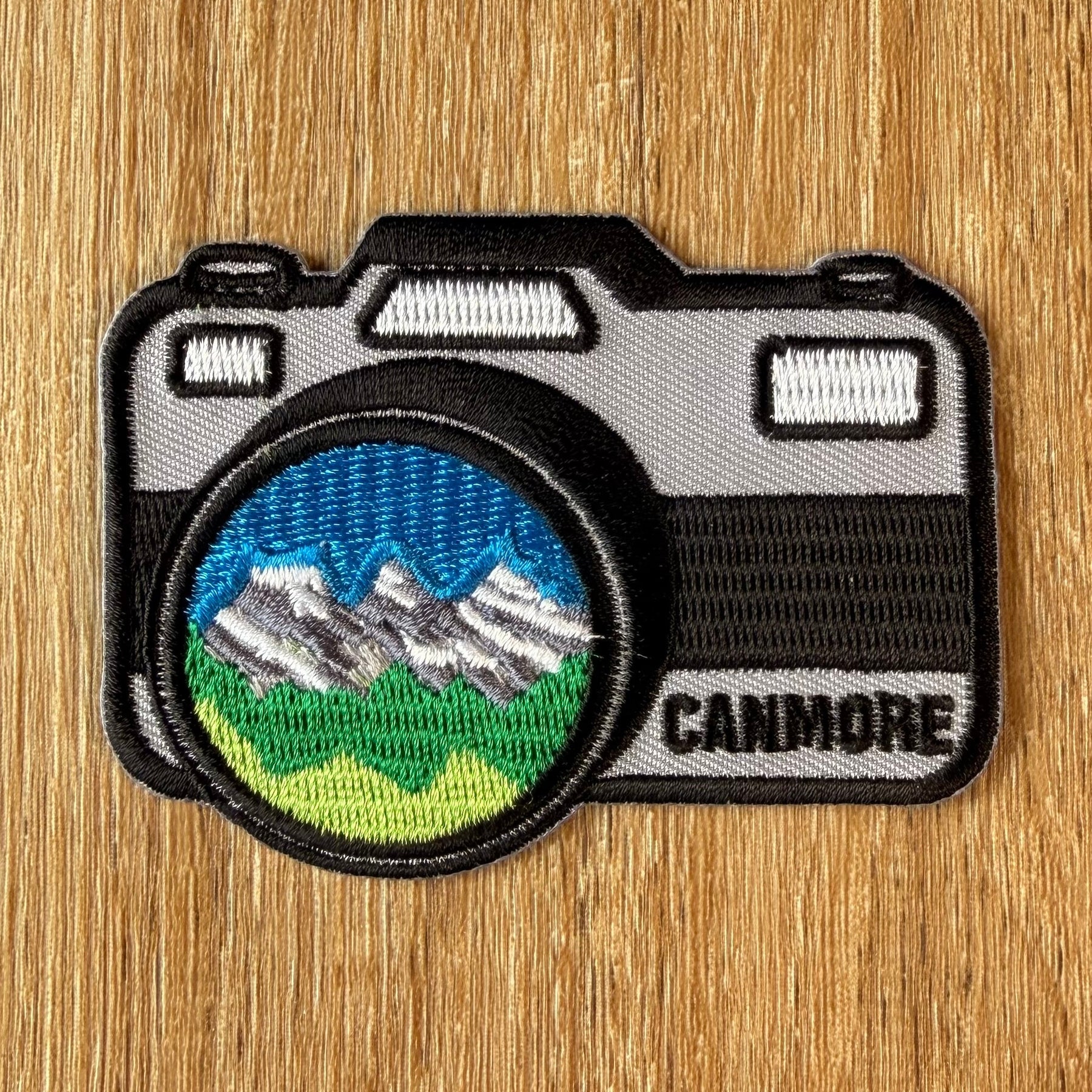 Canmore Camera Embroidered Patch