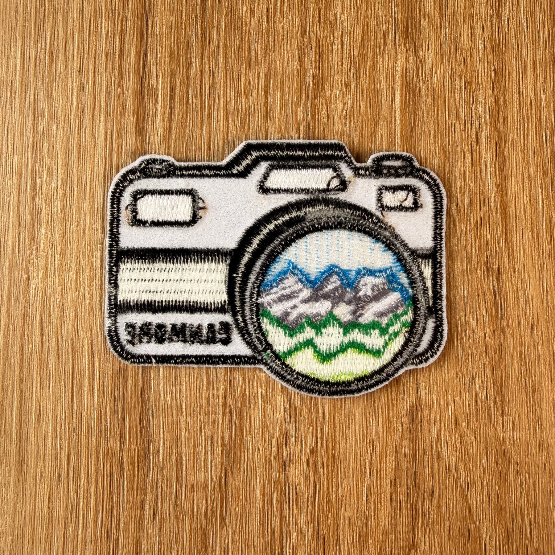 Canmore Camera Embroidered Patch
